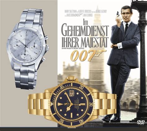 James Bond Uhren: Rolex, Omega und mehr .